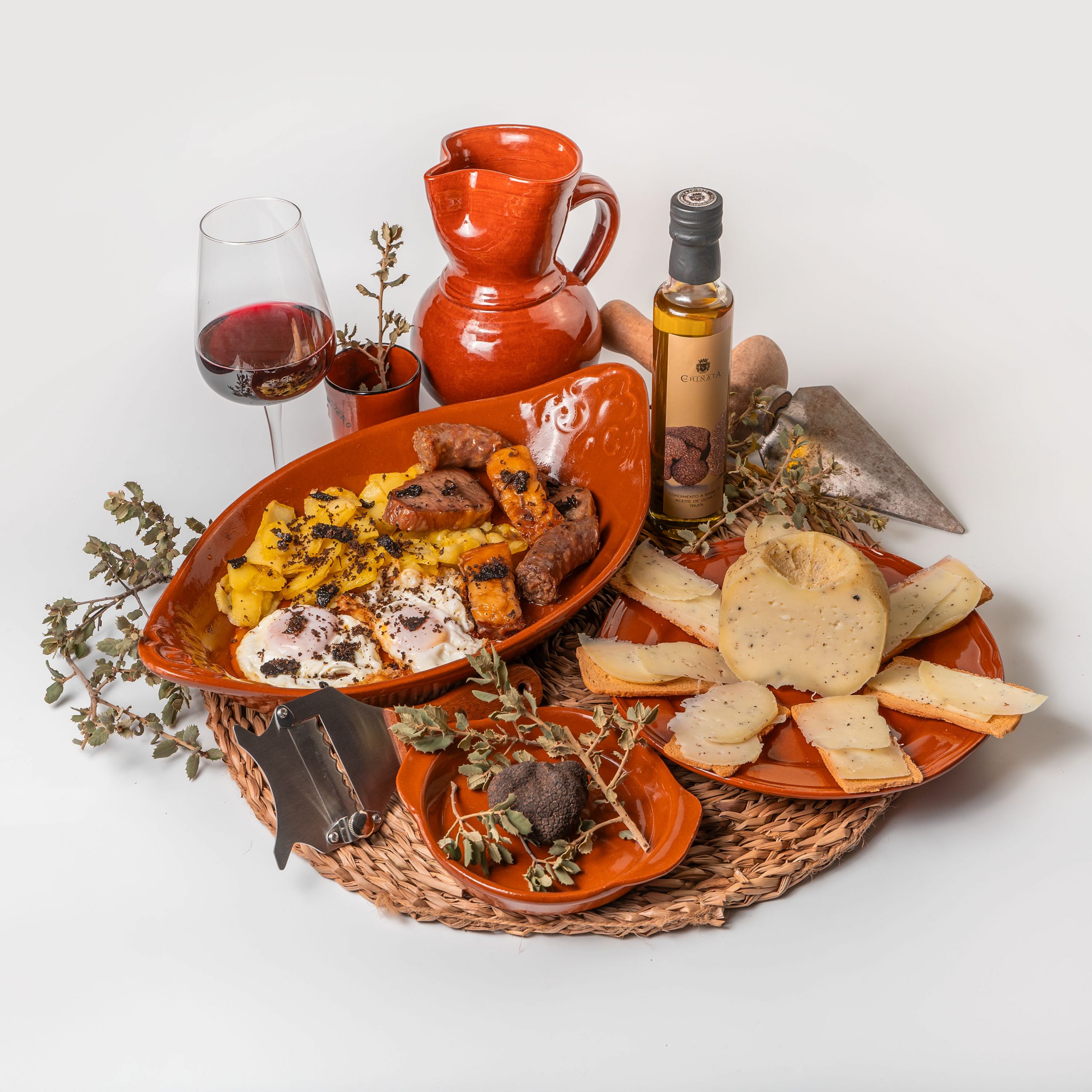 De trufa en trufa - foto almuerzo trufiturismo